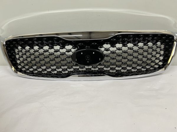 For 2016 2017 2018 KIA SORENTO FRONT GRILLE BLACK CHROME 86380-C6010 - Image 2