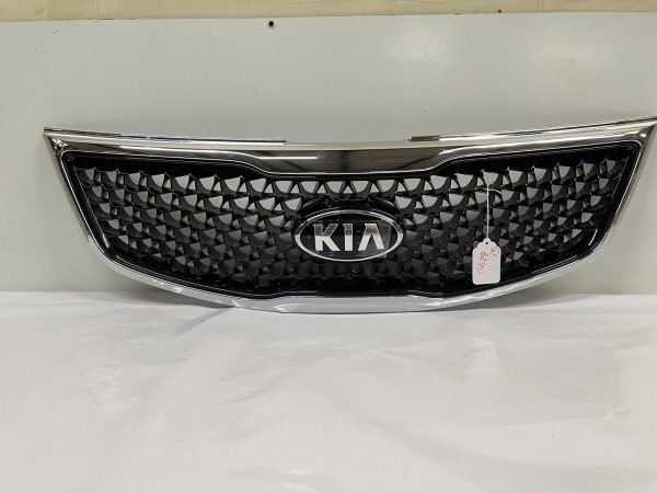 2014 2015 2016 KIA SPORTAGE FRONT OEM GENUINE GRILLE BLACK CHROME 86350-3w500