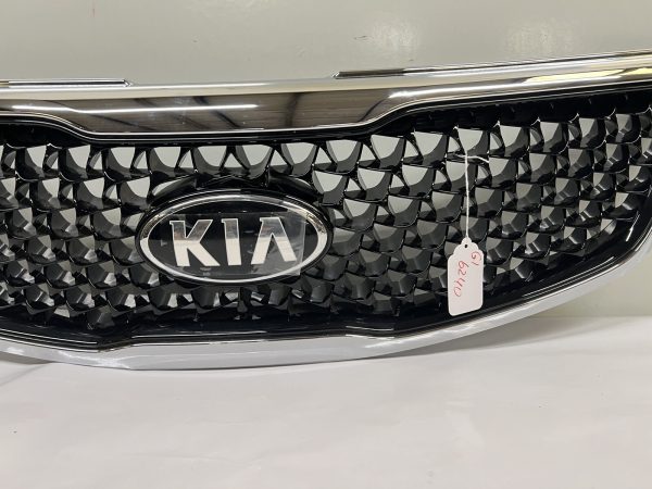 2014 2015 2016 KIA SPORTAGE FRONT OEM GENUINE GRILLE BLACK CHROME 86350-3w500 - Image 4