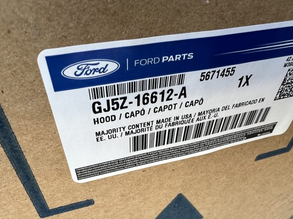 2017 2018 2019 FORD ESCAPE HOOD OEM GENUINE gj5z16612a - Image 12