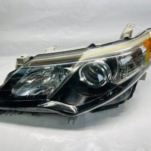 2012 2013 2014 TOYOTA CAMRY BLACK BEZEL FRONT LEFT OEM HEADLIGHT