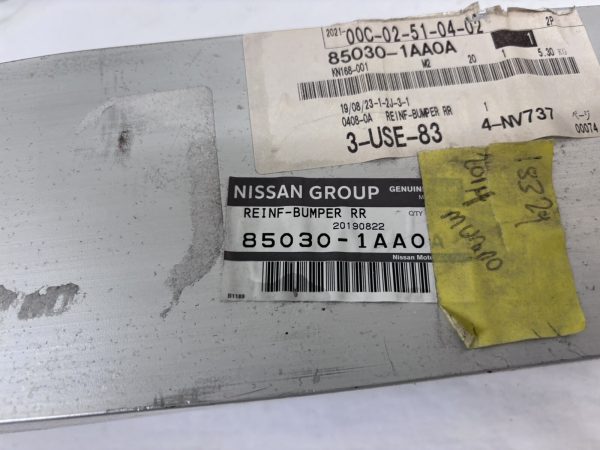 2009 2010 2011 2012 2013 2014 NISSAN MURANO REAR OEM REINFORCEMENT 85030-1AA0A - Image 3