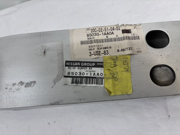 2009 2010 2011 2012 2013 2014 NISSAN MURANO REAR OEM REINFORCEMENT 85030-1AA0A - Image 4