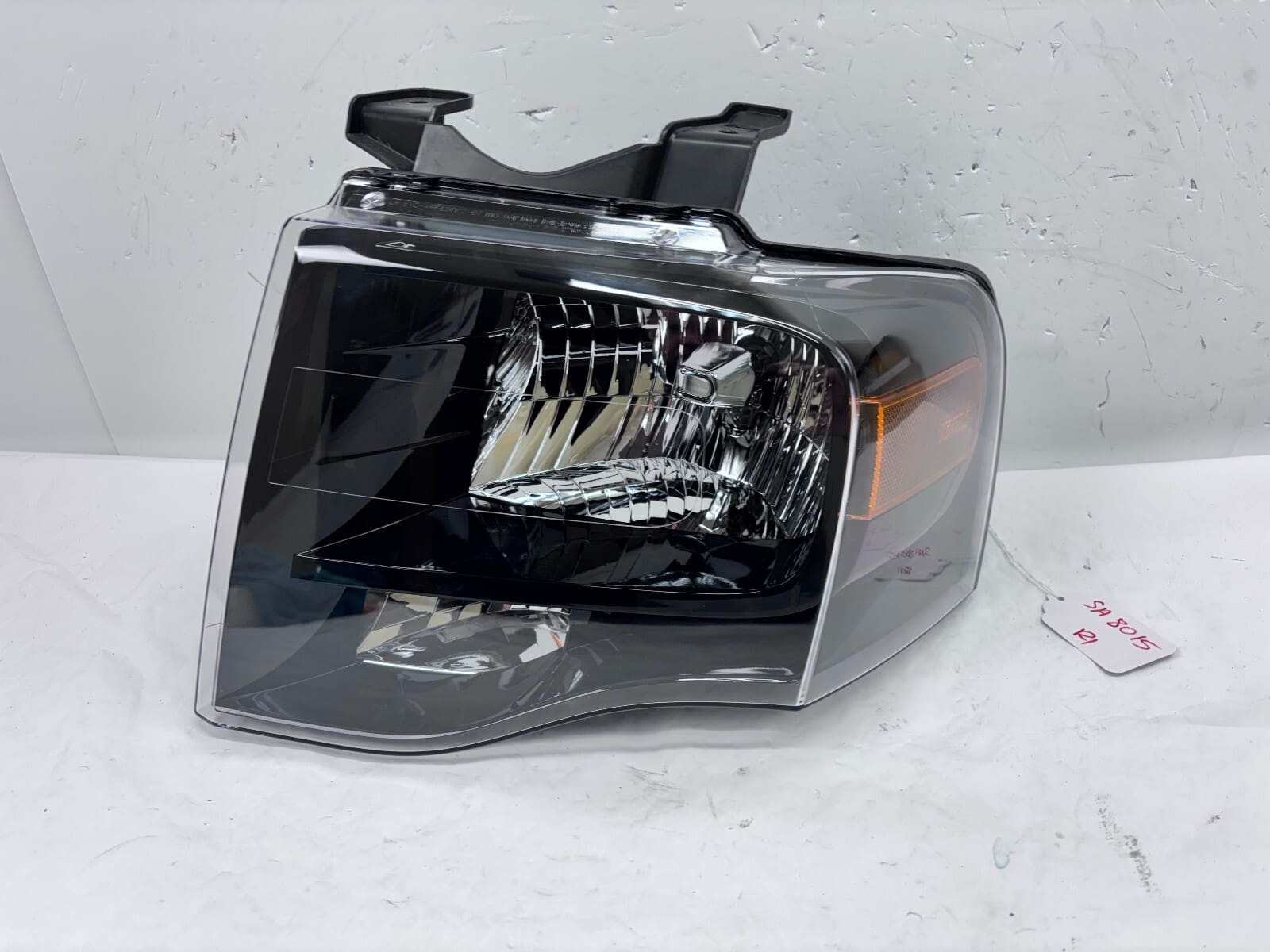 2007 2008 2009 2010-2014 FORD EXPEDITION BLACK BEZEL FRONT LEFT CAPA HEADLIGHT - Image 2
