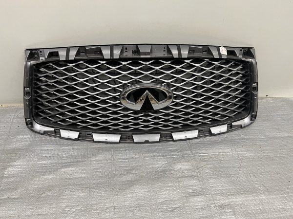 62310-6GW0A 2018 2019 2020 2021 INFINITI QX80 FRONT OEM GRILLE CAMERA NO TRIM