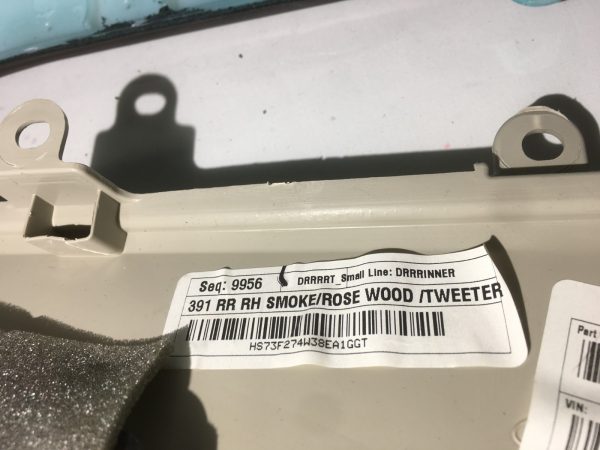 2017 2018 2019 2020 FORD FUSION SSV INTERIOR DOOR PANEL REAR RIGHT hs7z5427406ja - Image 12