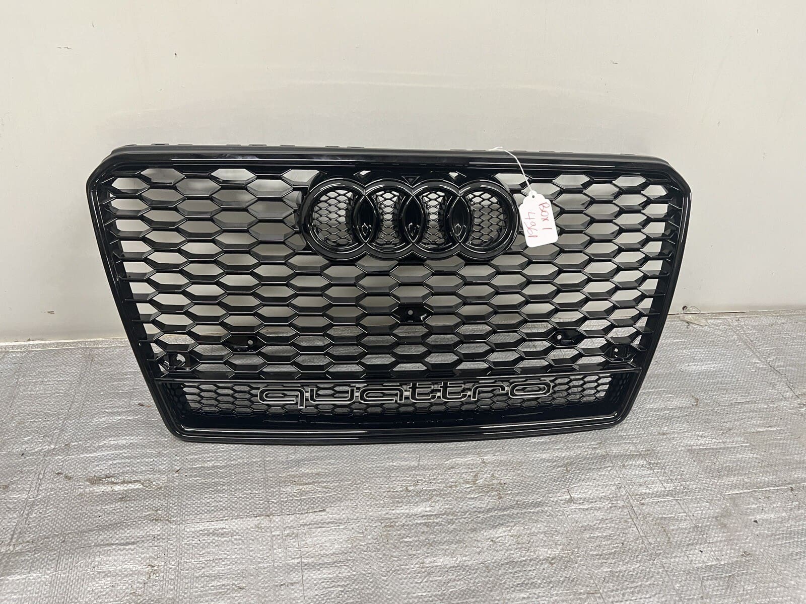 🌟🌟 2013 2014 2015 2016 2017 AUDI A5 S5 QUATTRO GLOSSY BLACK FRONT GRILLE - Image 3