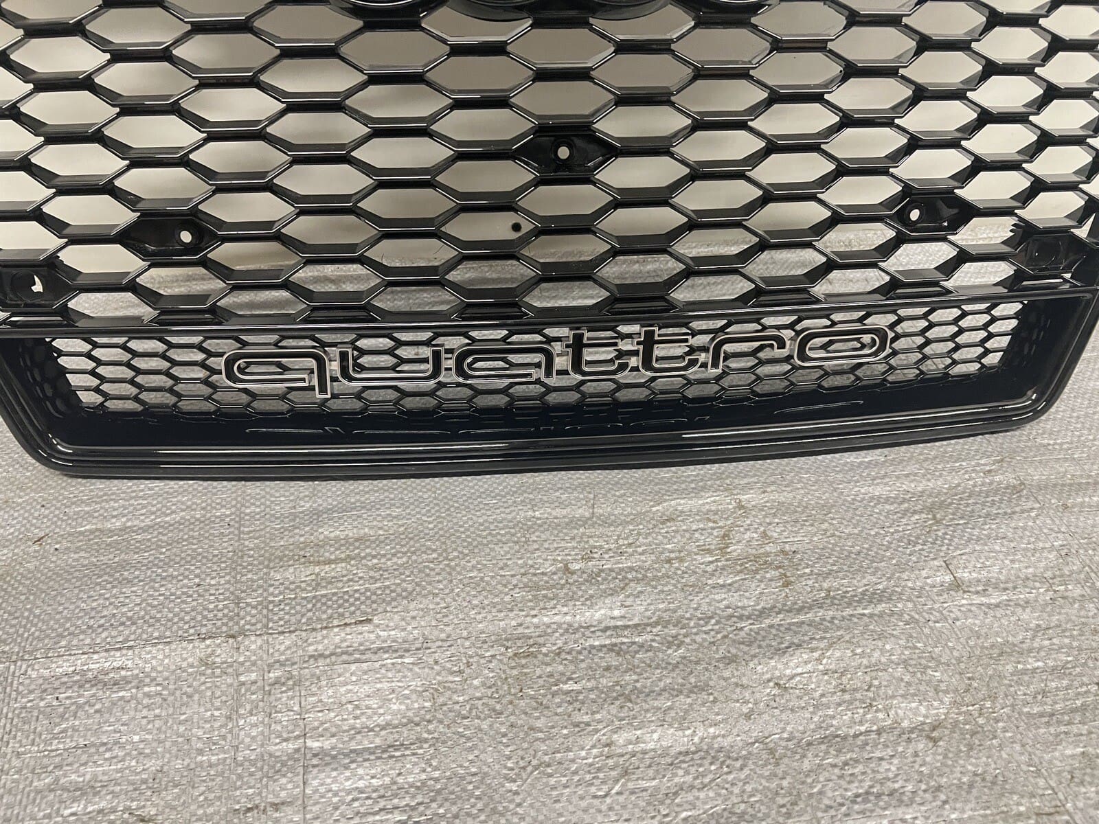 🌟🌟 2013 2014 2015 2016 2017 AUDI A5 S5 QUATTRO GLOSSY BLACK FRONT GRILLE - Image 11