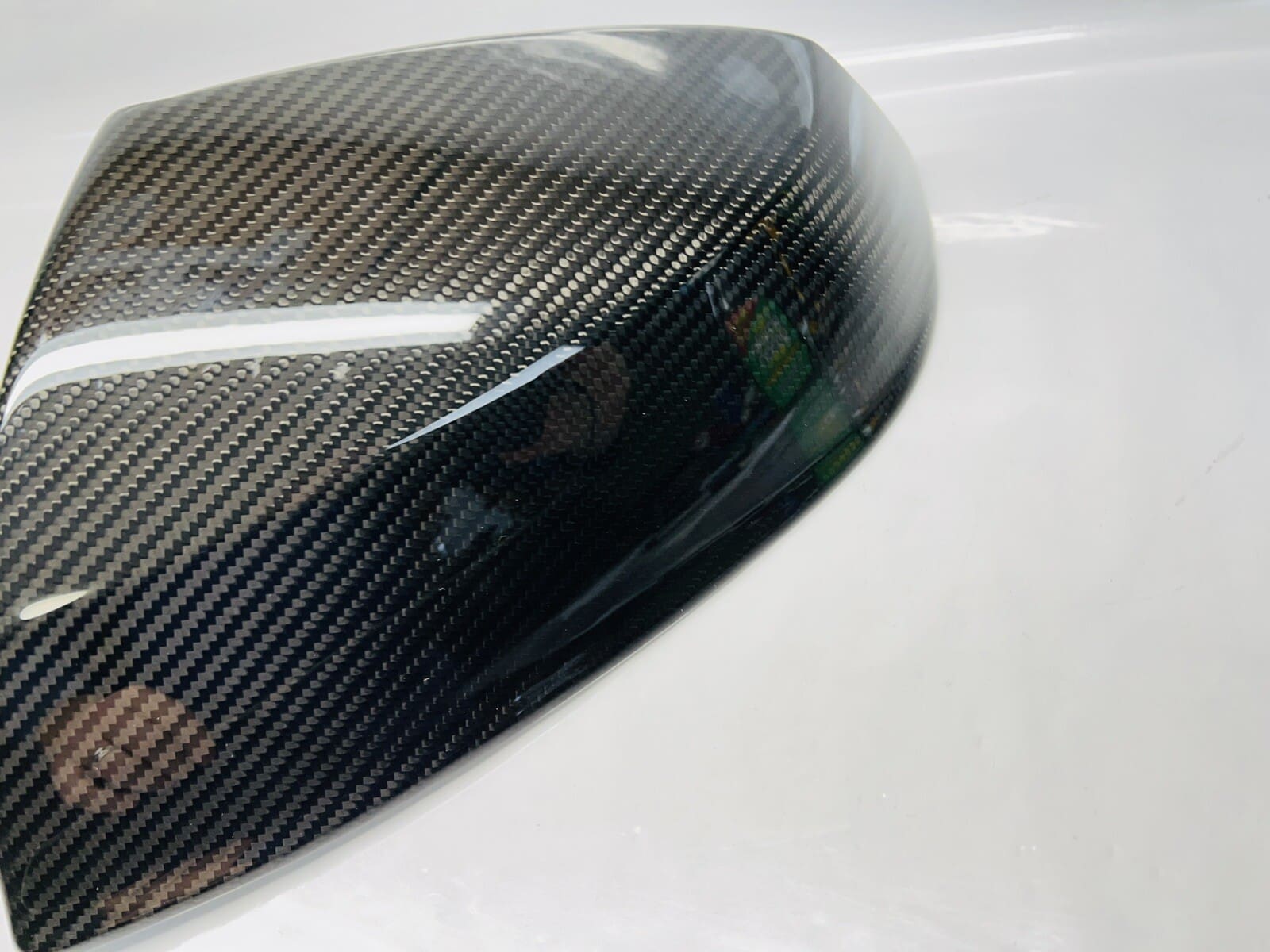 2018-2020 2021 2022 2023 AUDI Q5 SQ5 Q7 OEM LEFT SIDEVIEW OEM MIRROR CAP CARBON - Image 3