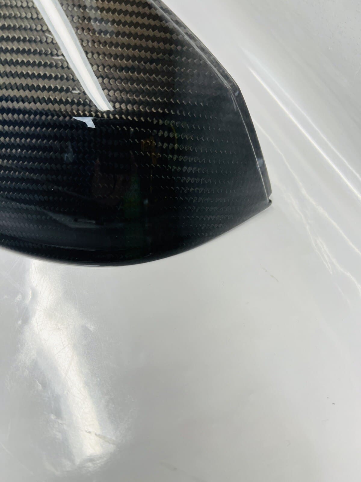 2018-2020 2021 2022 2023 AUDI Q5 SQ5 Q7 OEM LEFT SIDEVIEW OEM MIRROR CAP CARBON - Image 4