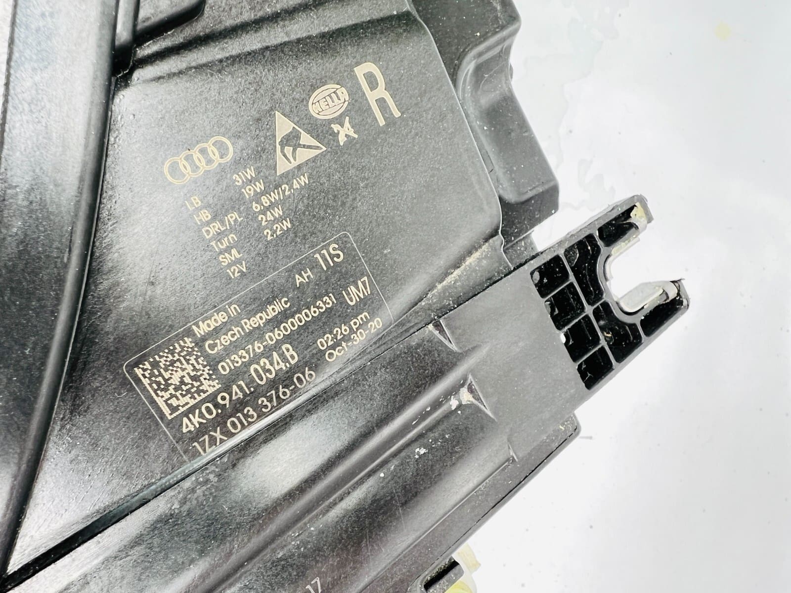 2019 2020 2021 2022 2023 AUDI A6 QUATTRO W/O MATRIX LED RIGHT OEM HEADLIGHT - Image 7