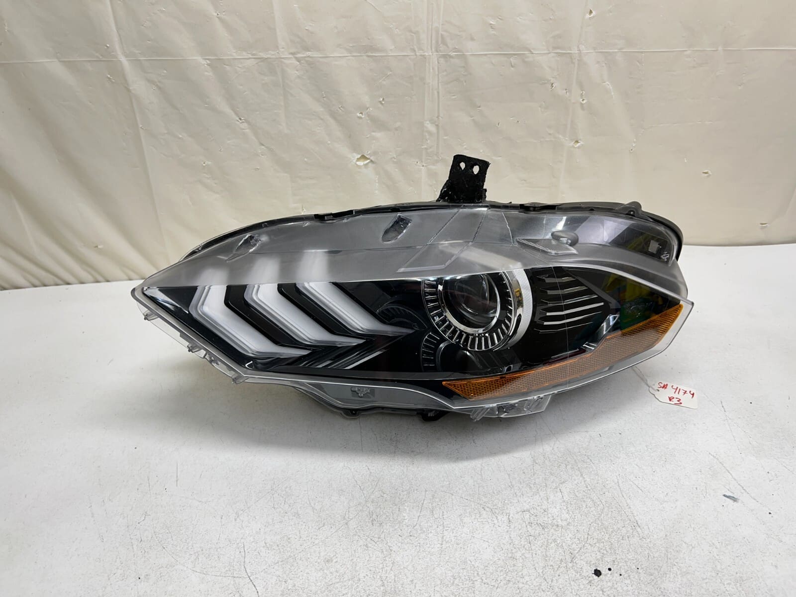 2018 2019 2020 2021 2022 2023 FORD MUSTANG LED FRONT LEFT OEM HEADLIGHT