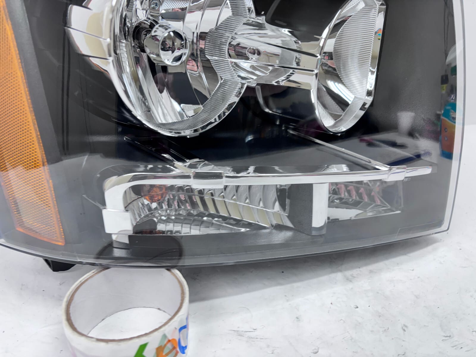 2007 2008 2009 2010 2011-2014 CHEVY TAHOE SUBURBAN HALOGEN RIGHT CAPA HEADLIGHT - Image 8