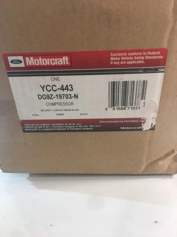 DG9Z19703N GENUINE OEM AC COMPRESSOR 2013-2016 2017 2018 2019 2020 FORD FUSION