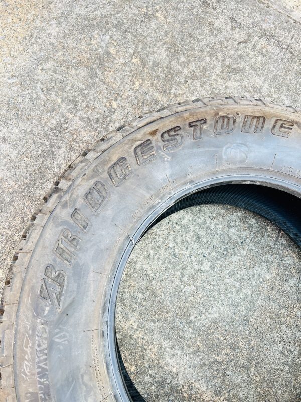 1 Single New P255/70R18 112S Bridgestone Dueler A/T RH-S OWL Tire! - Image 4