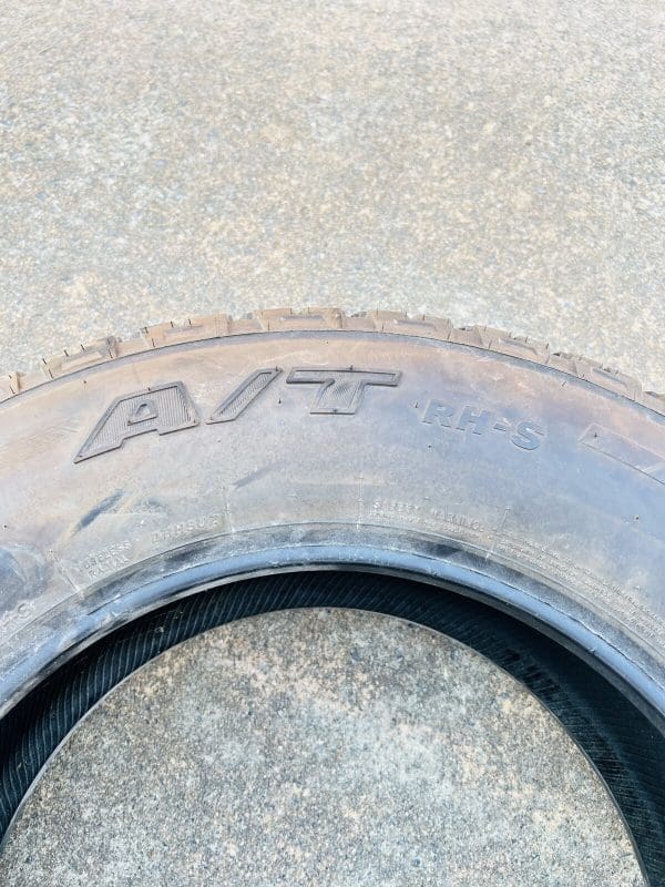 1 Single New P255/70R18 112S Bridgestone Dueler A/T RH-S OWL Tire! - Image 7