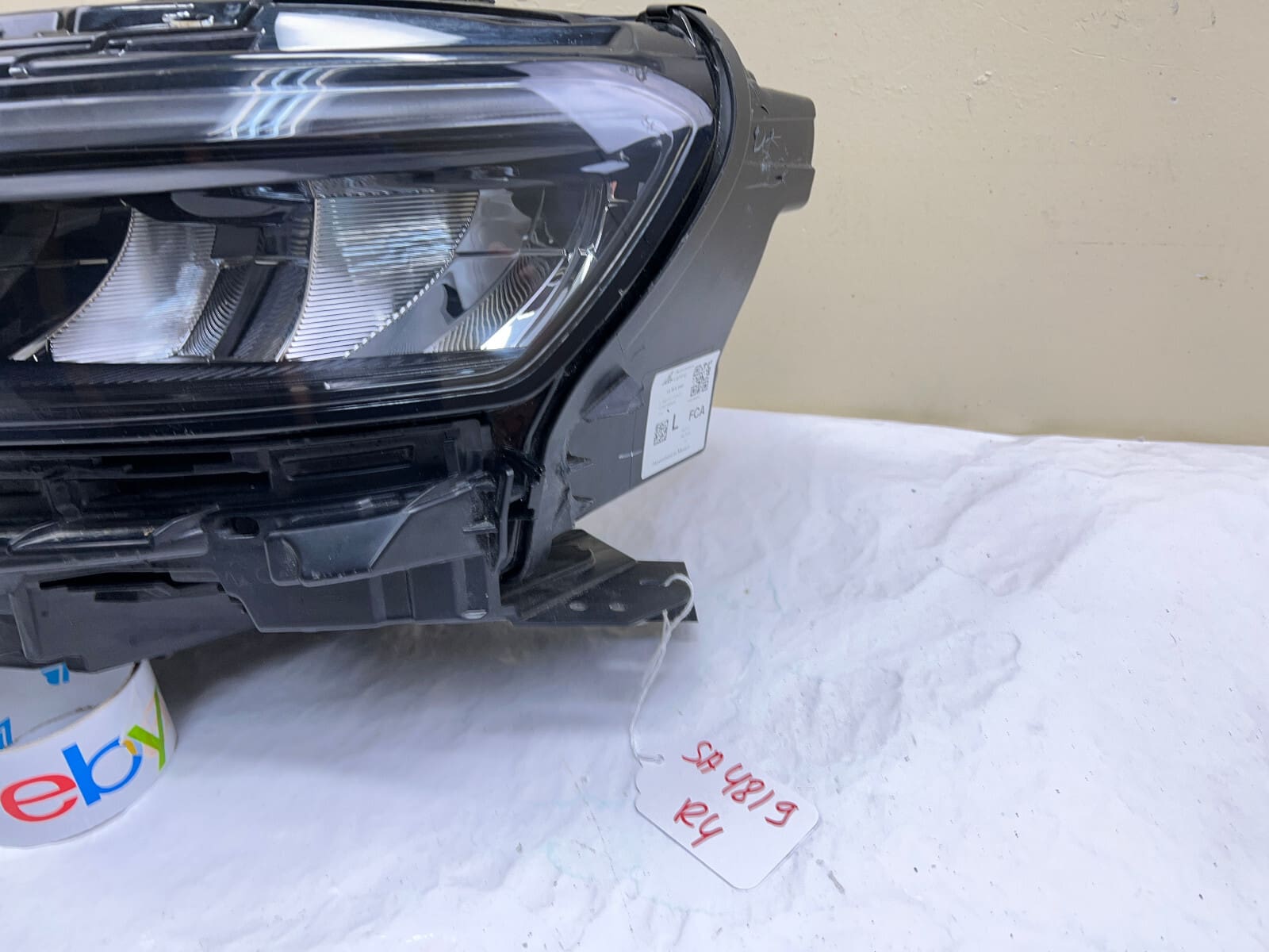 68376993AF 2021 2022 2023 2024 JEEP GRAND CHEROKEE LED FRONT LEFT OEM HEADLIGHT - Image 2