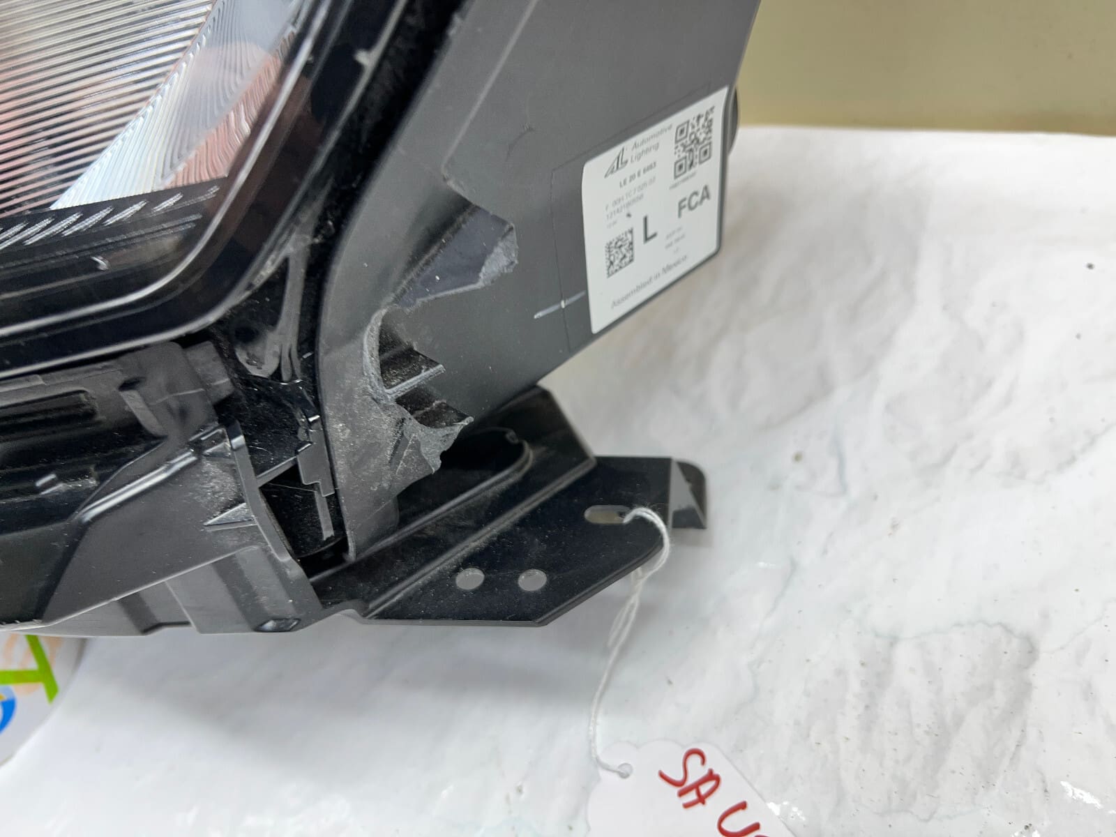 68376993AF 2021 2022 2023 2024 JEEP GRAND CHEROKEE LED FRONT LEFT OEM HEADLIGHT - Image 7