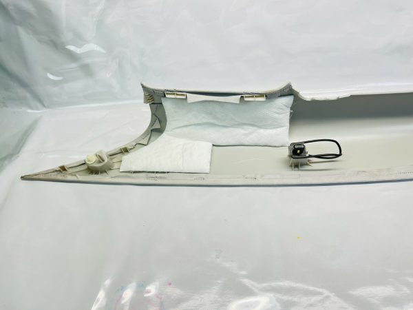 2017-2022 TESLA MODEL 3 REAR LEFT C PILLAR RAIL COVER ULTRA SUEDE 1086265-82-1 - Image 12
