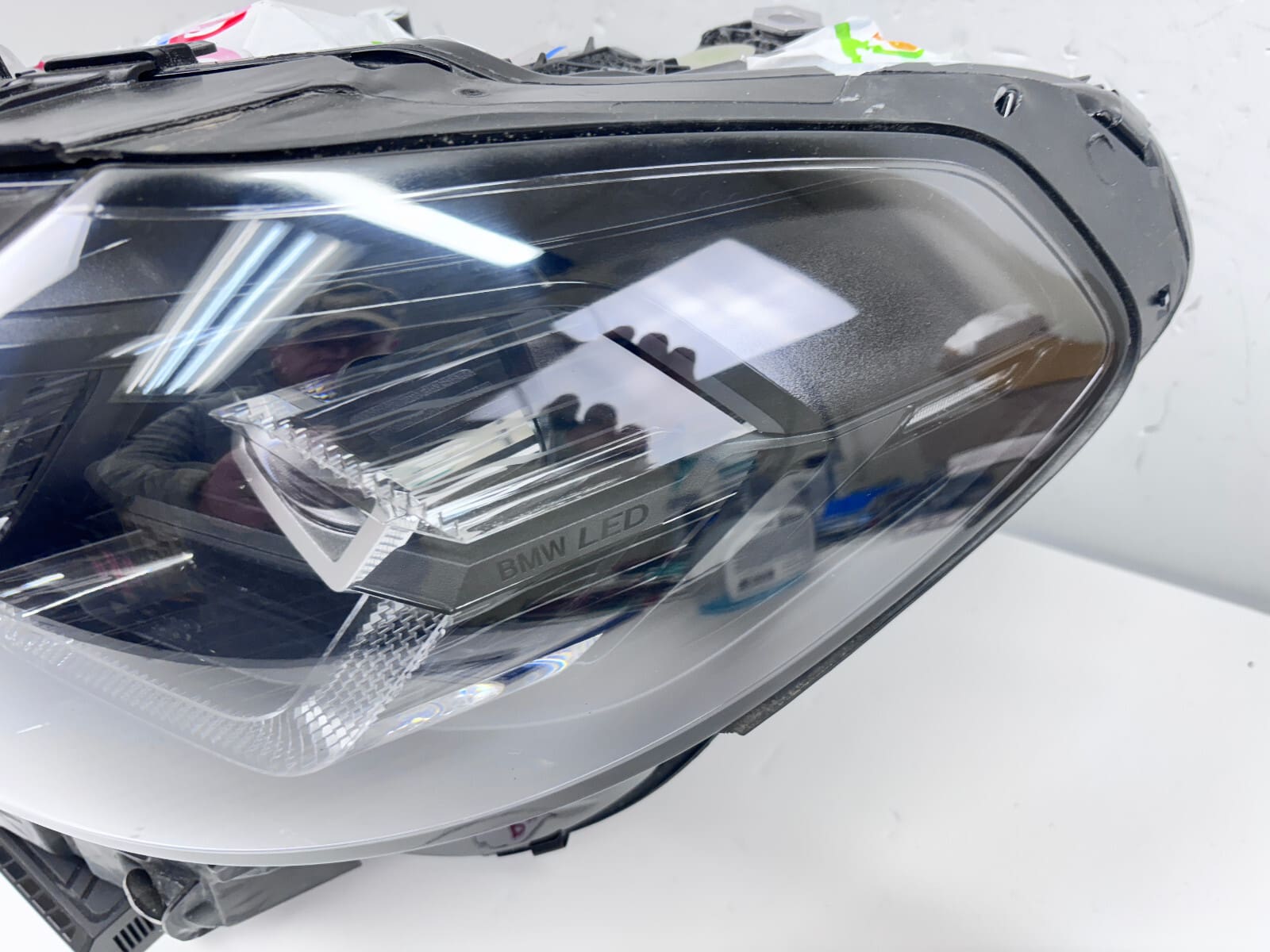 A95A1FB13-06 2022 2023 2024 BMW X3 X4 LED BLACK TRIM FRONT LEFT OEM HEADLIGHT - Image 7