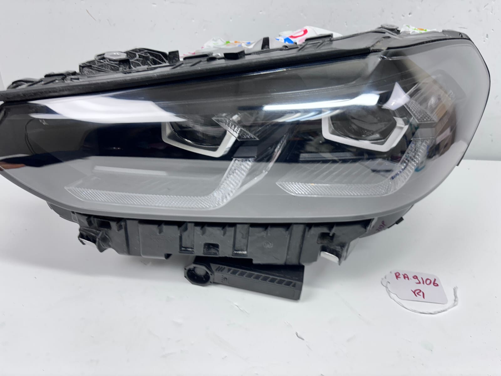 A95A1FB13-06 2022 2023 2024 BMW X3 X4 LED BLACK TRIM FRONT LEFT OEM HEADLIGHT - Image 11