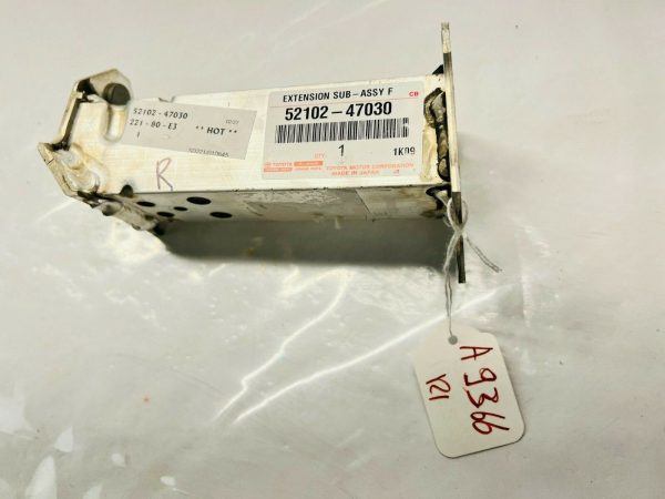 52102-47030 2016-2020 2021 2022 TOYOTA PRIUS FRONT RIGHT IMPACT BAR EXTENSION - Image 2