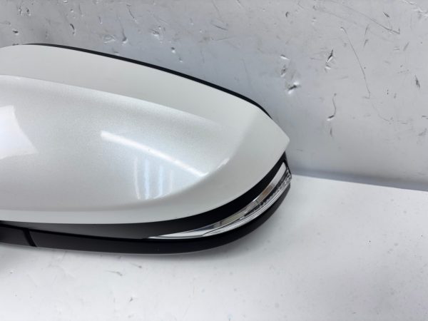 2013 2014-2018 TOYOTA RAV4 TURN SIGNAL BLIND SPOT WHITE PEARL LEFT OEM MIRROR - Image 3