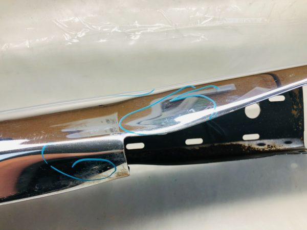 2015 2016 2017 2018 2019 2020 FORD F150 REAR LEFT OEM BUMPER END CHROME GENUINE - Image 11