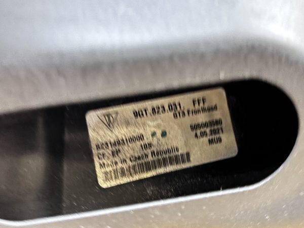 9gt823031 OEM 2022 GT3 PORSCHE 991 992 GT3 CARBON FEONT HOOD - Image 16