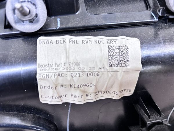 2020 2021 2022 2023 HYUNDAI SONATA REAR TRUNK LID MOLDING 87370L0000 CAMERA GRAY - Image 19