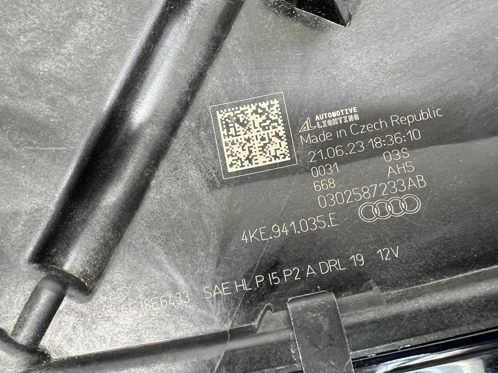 2019 2020 2021 2022 2023 audi e-tron matrix led left oem headlight 4ke941035e - Image 10