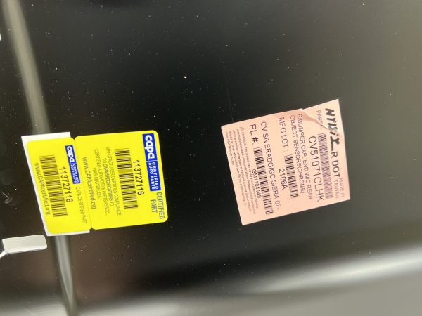 2007 2008 2009 2010 2011 2012 2013 CHEVY SILVERADO REAR LEFT BUMPER END CHROME - Image 12