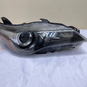 ALL TABS 2015 2016 2017 TOYOTA CAMRY HALOGEN DARK BEZEL RIGHT OEM HEADLIGHT