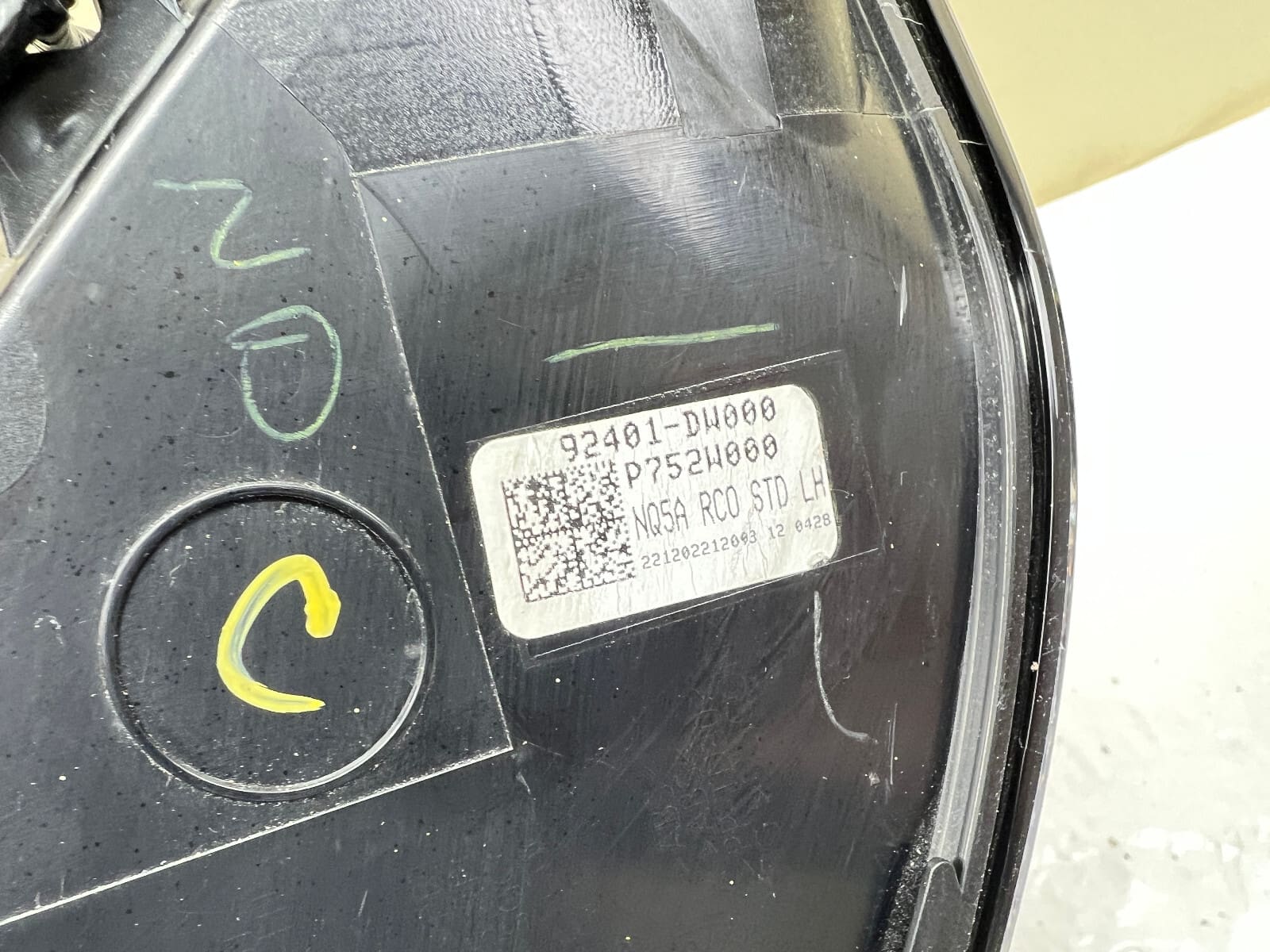 92401-DW000 2022 2023 2024 KIA SPORTAGE LED REAR LEFT OEM TAIL LIGHT - Image 17