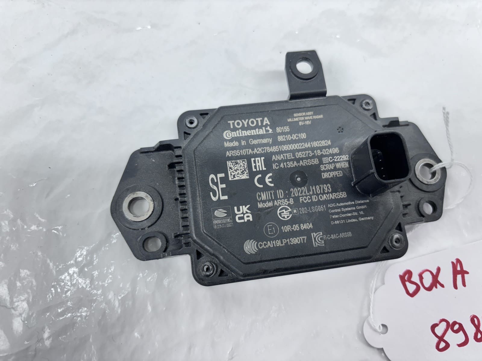 OEM 2022-2025 TOYOTA TUNDRA SEQUOIA FRONT CRUISE CONTROL SENSOR 88210 ...
