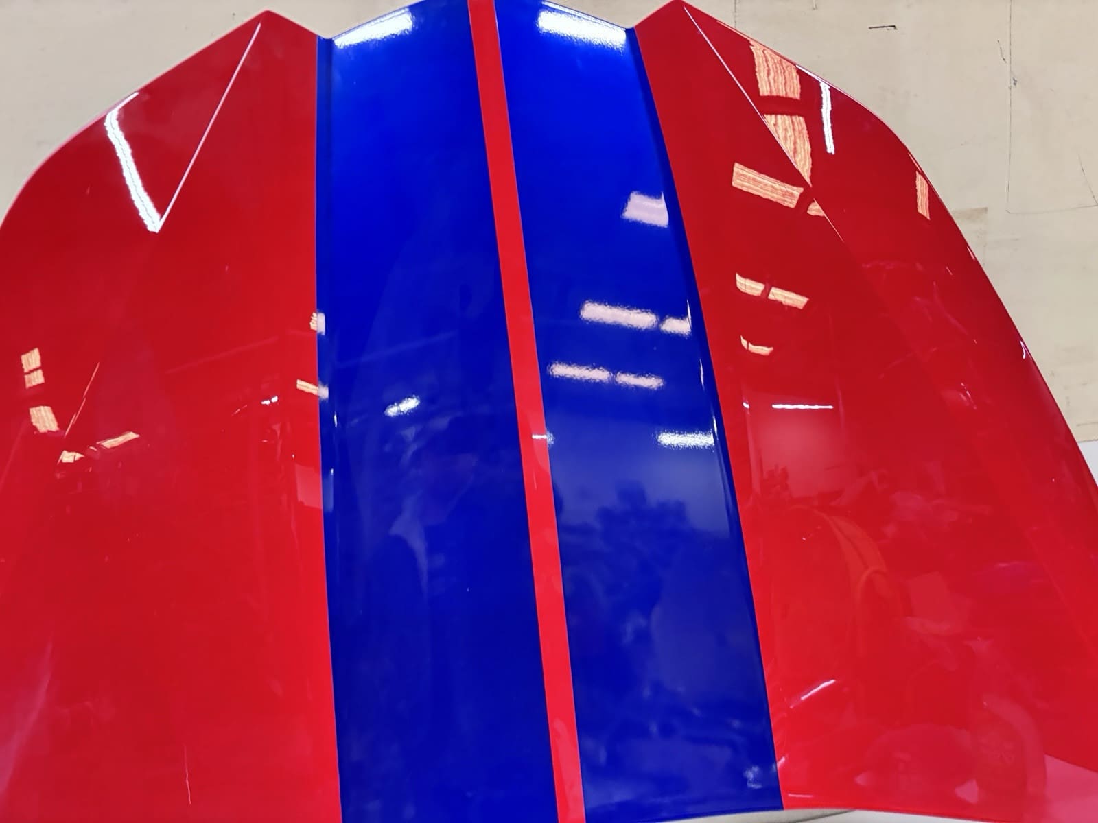 OEM 2020 2021 2022 2023 CHEVY CORVETTE C8 FRONT HOOD 84941354 RED - Image 6