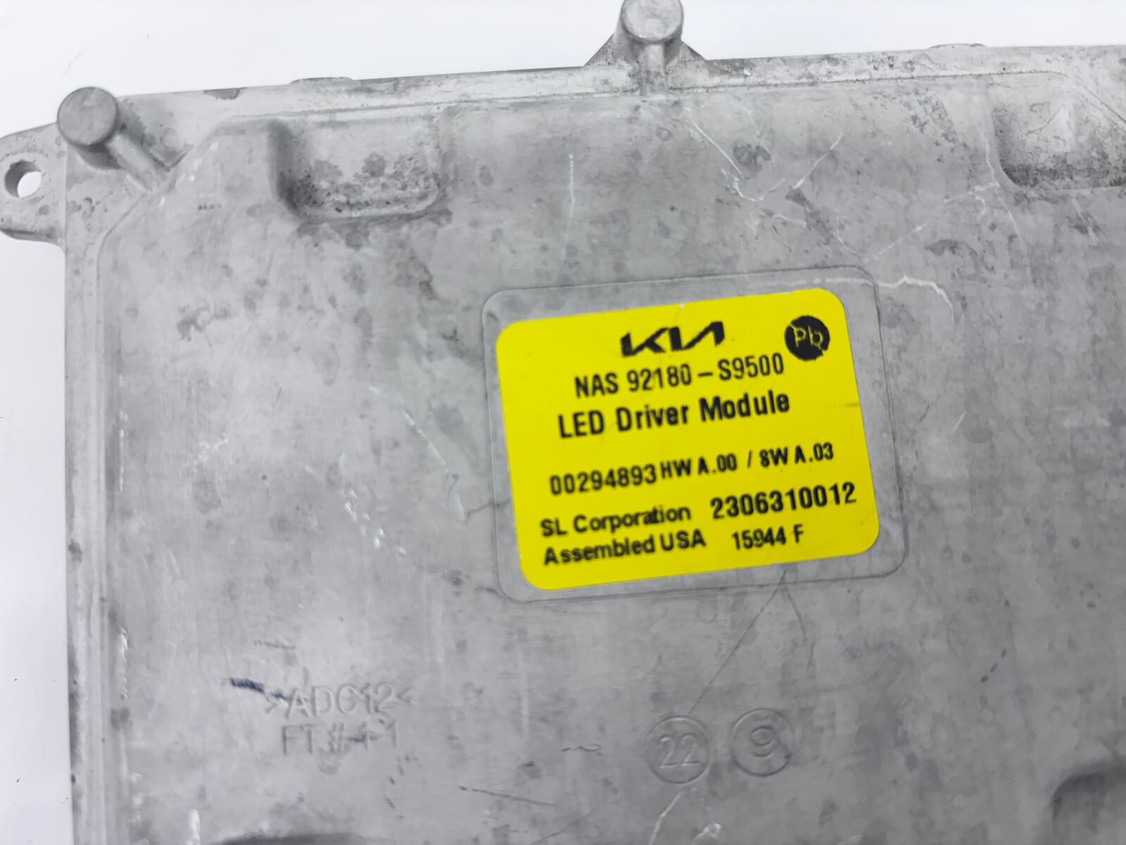 2023-24 Kia Telluride OEM Headlight LED Ballast Module 92180-S9500 - Image 3