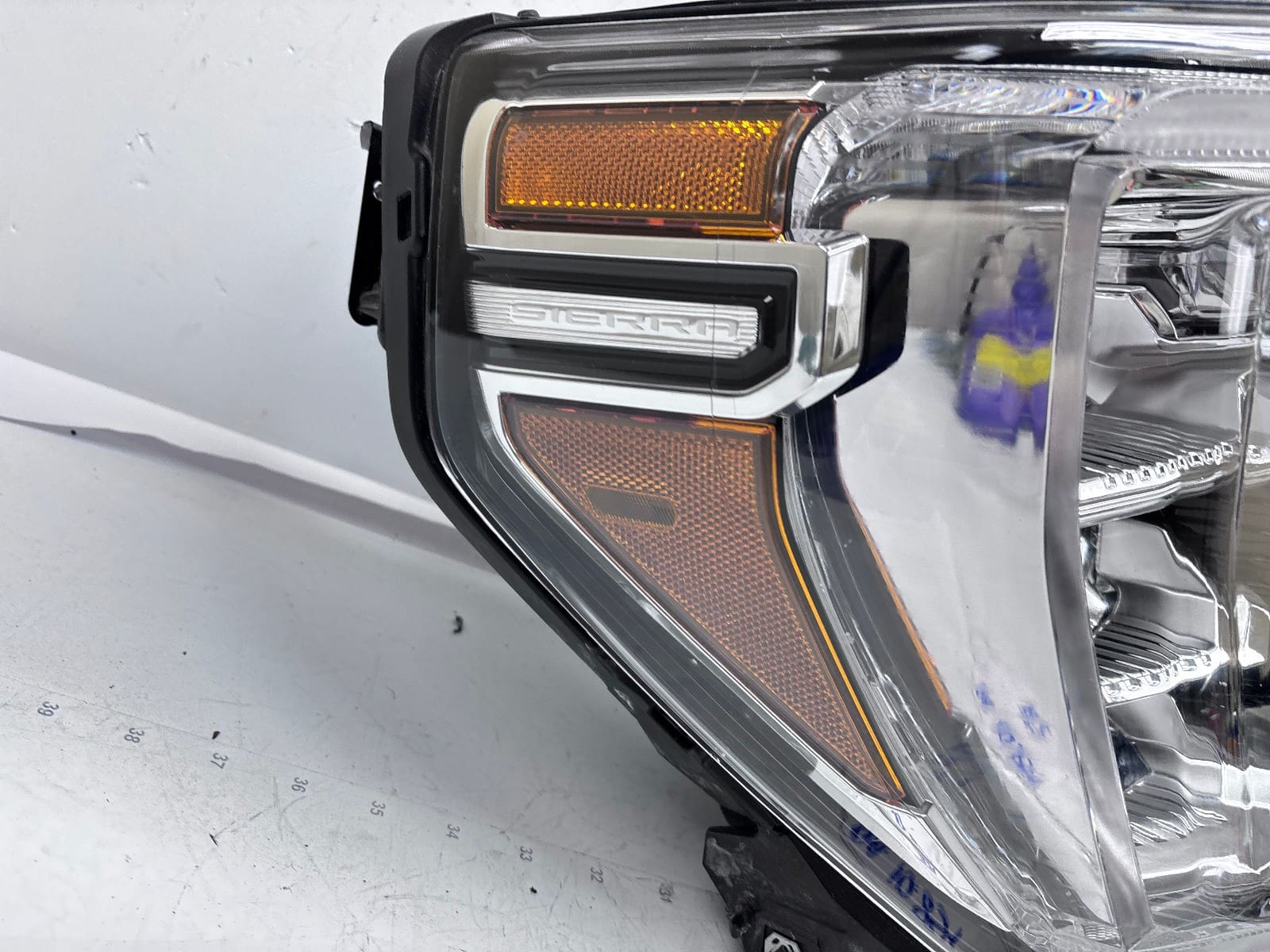 2019-22 GMC Sierra 1500 Full LED Front Right OEM Headlight 85535170 - Image 8