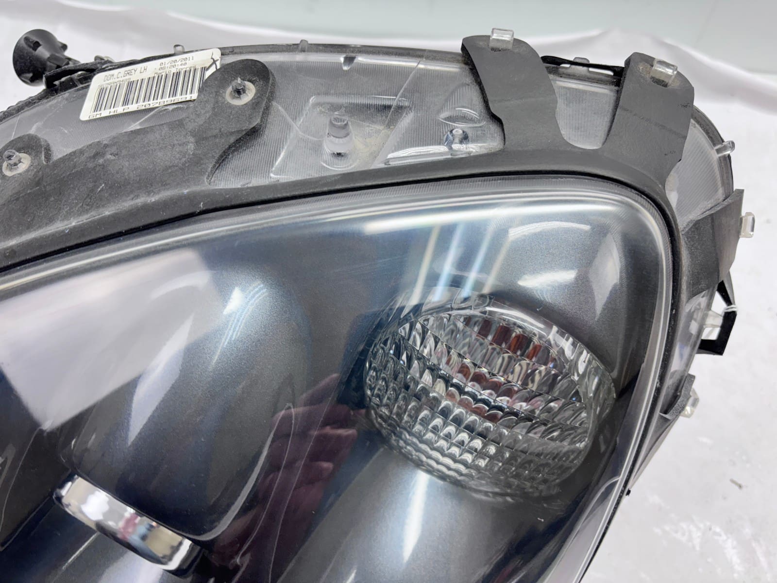 2005-13 Chevy Corvette C6 Dom.C.Grey Xenon HID Front Left OEM Headlight - Image 5