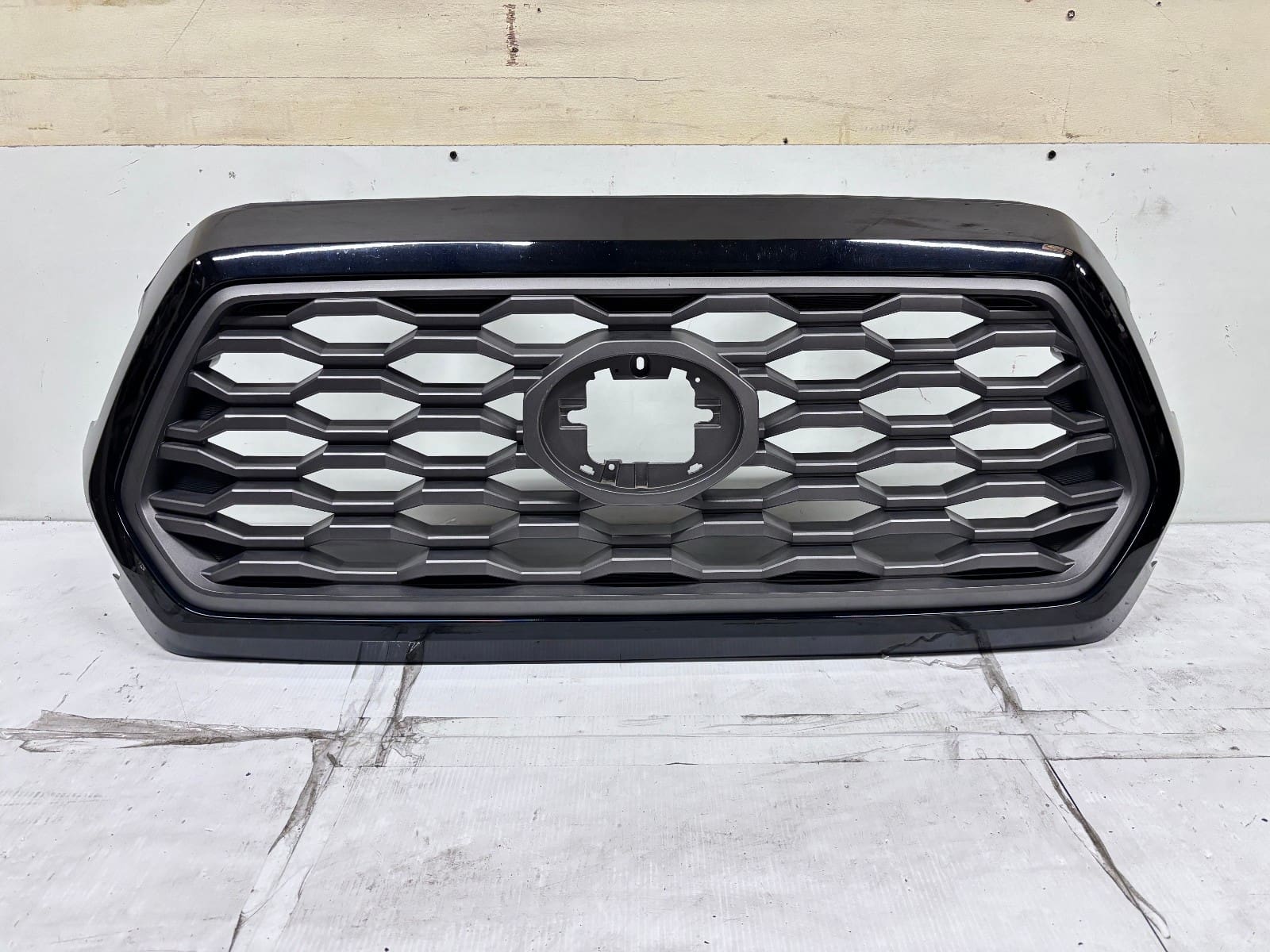 2016-2023 Toyota Tacoma Black Gray Front OEM Grille