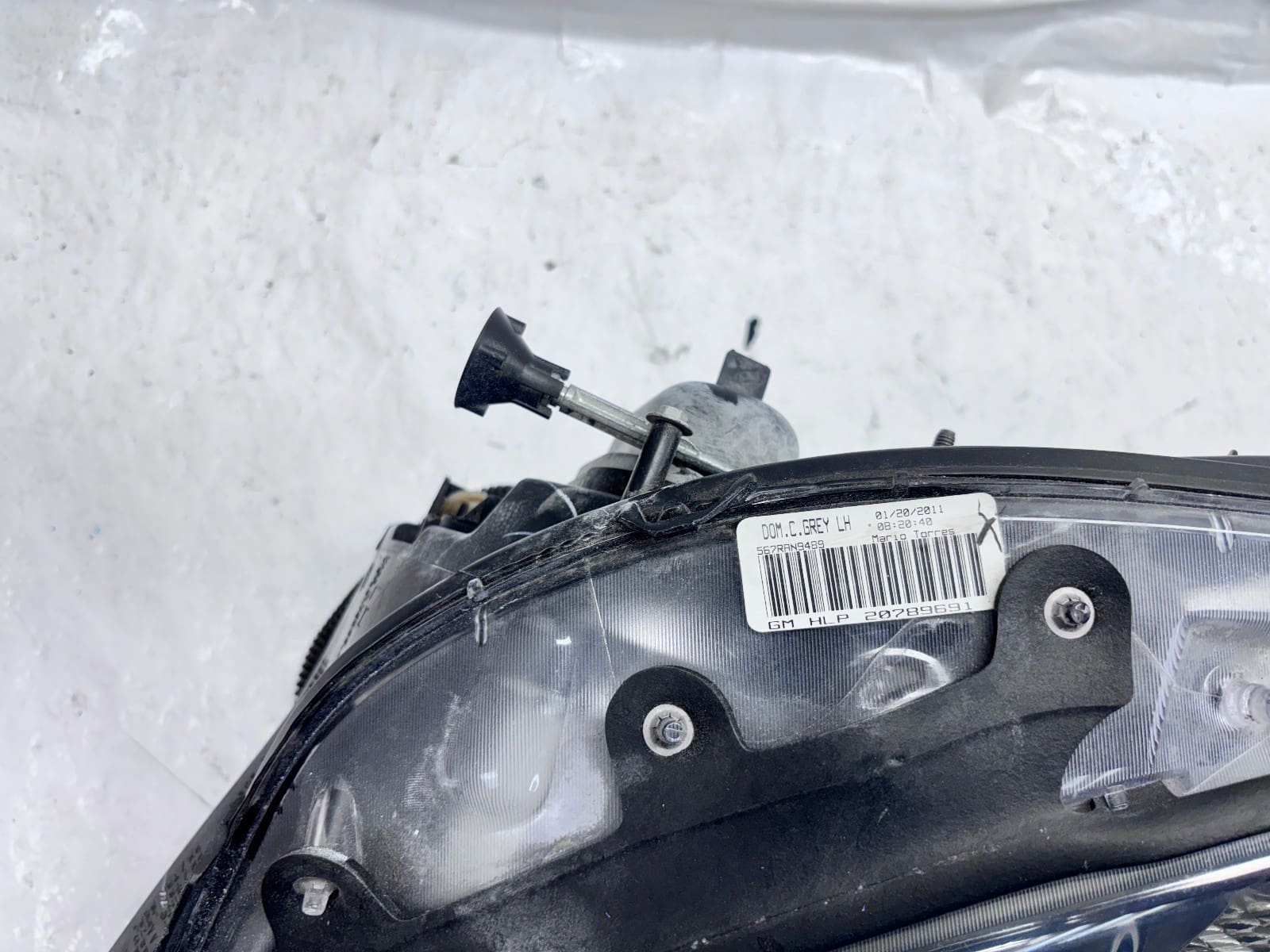 2005-13 Chevy Corvette C6 Dom.C.Grey Xenon HID Front Left OEM Headlight - Image 17