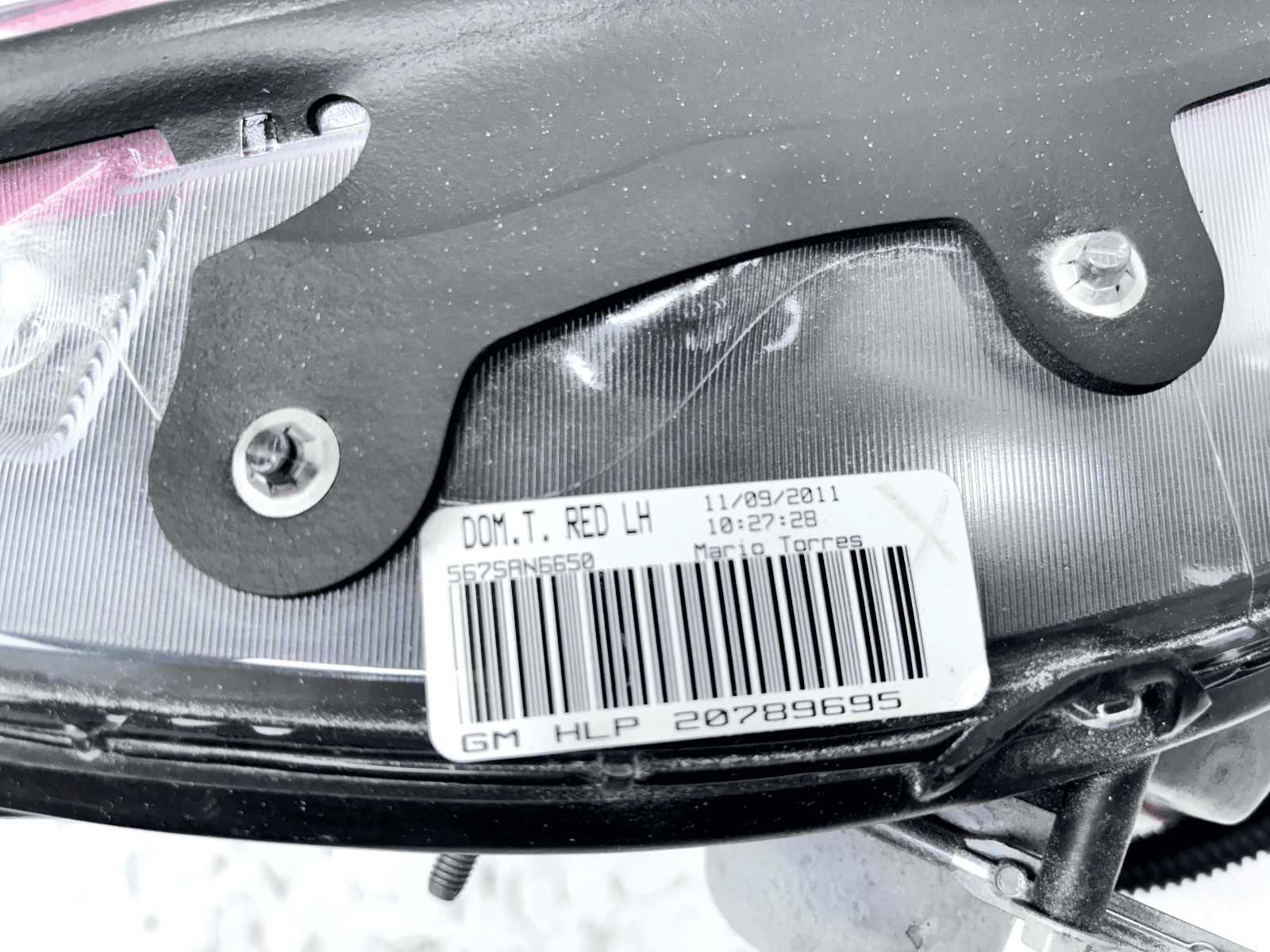 2009-2013 Chevy Corvette Grand Sport Xenon Left OEM Headlight DMG - Image 15