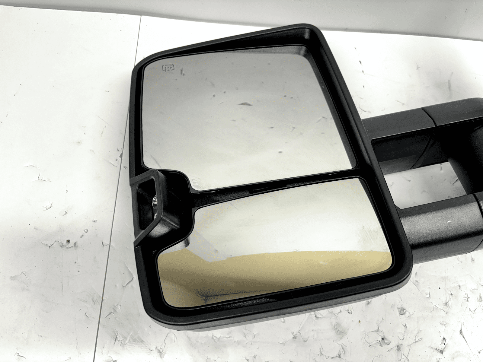 2003-06 Chevy Silverado Front Left Heated Tow Mirror Assembly - Black - Image 14