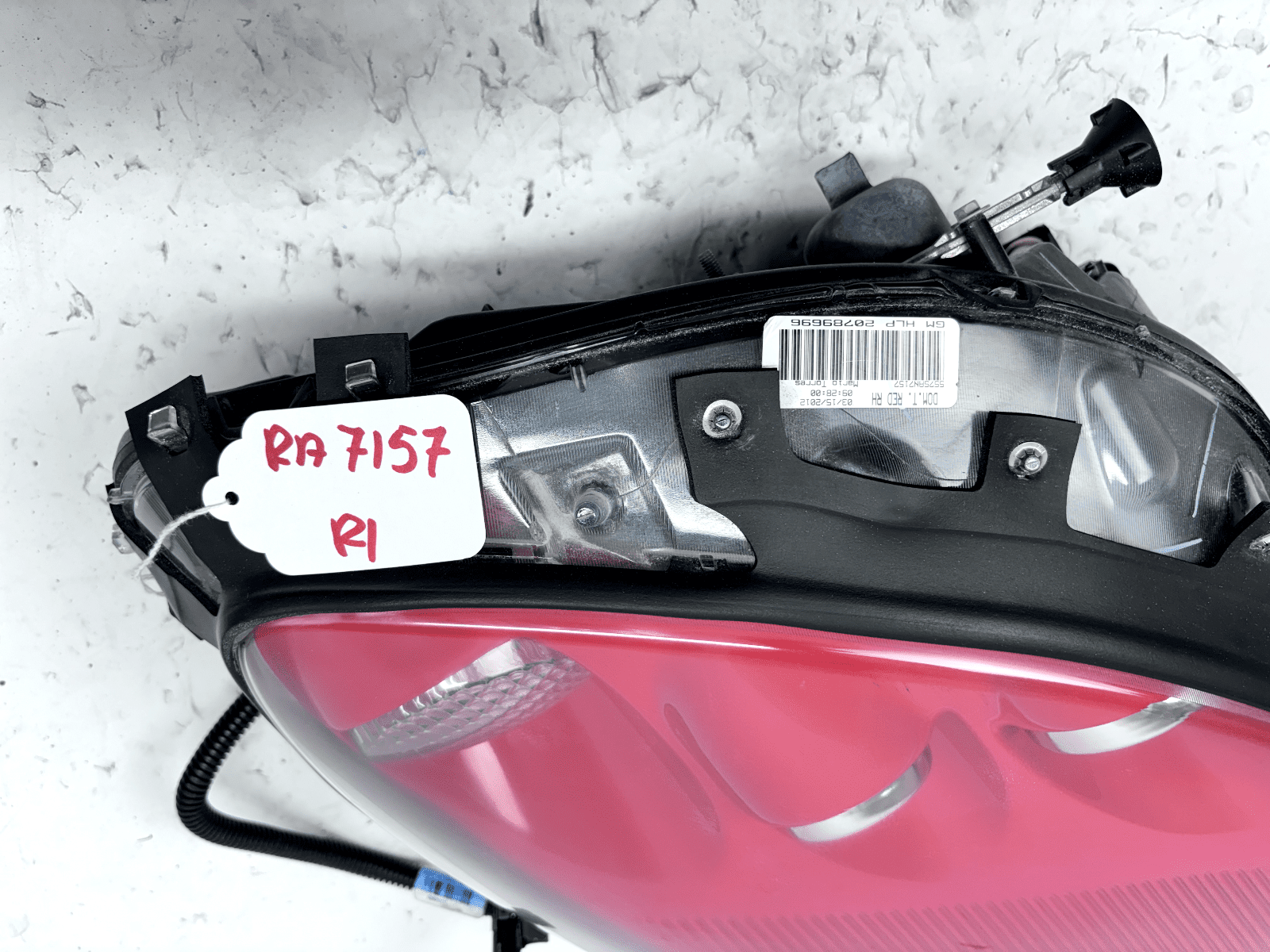 2009-13 Chevy Corvette Grand Sport Xenon Red Right OEM Headlight DMG - Image 13