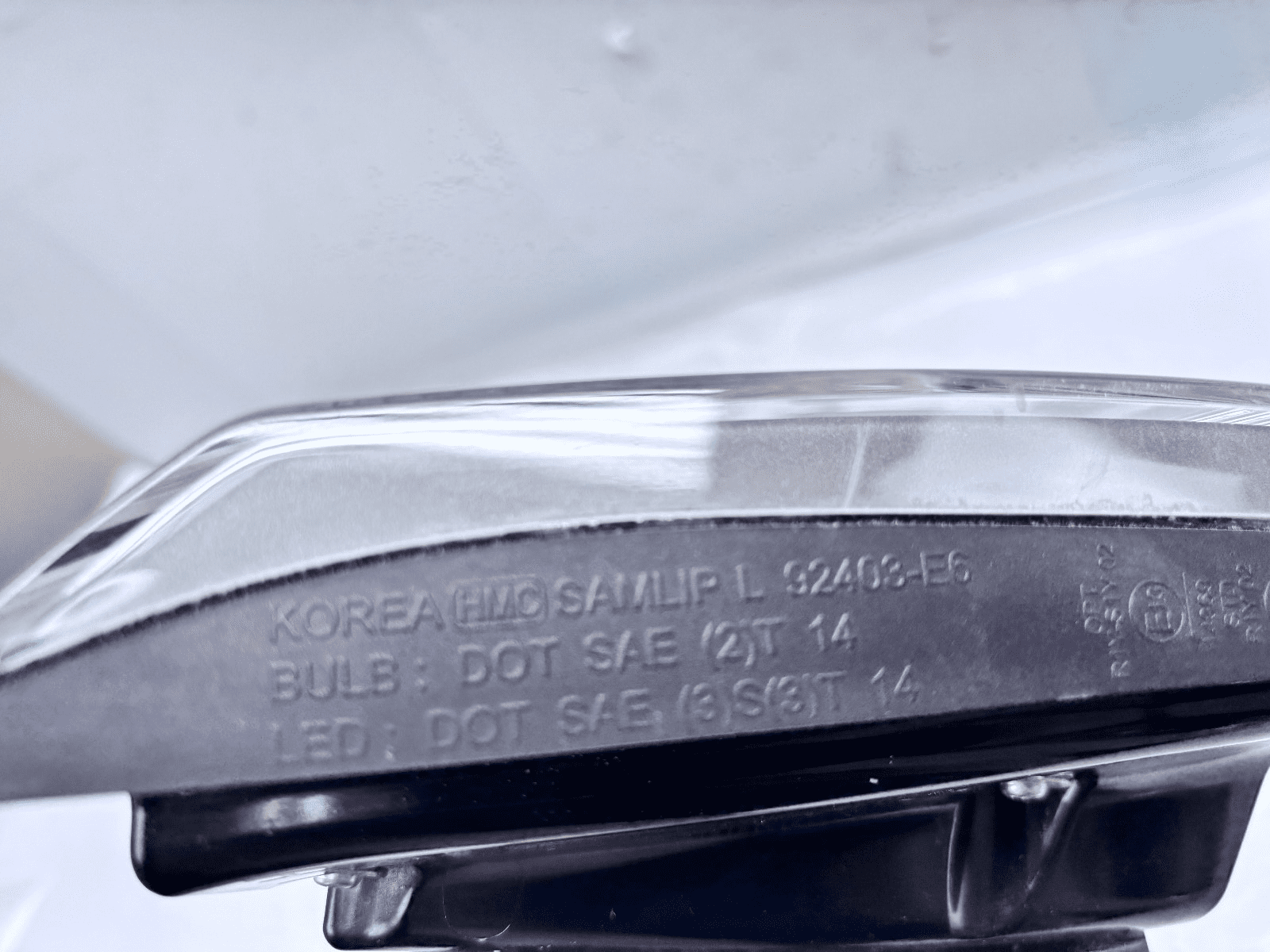 2015-17 Hyundai Sonata LED Rear Inner Left OEM Tail Light - Image 14
