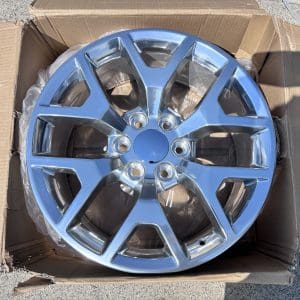 Road Ready 20x9 Wheel Chevy Tahoe Suburban GMC Yukon Sierra 9595554 Polished Silver