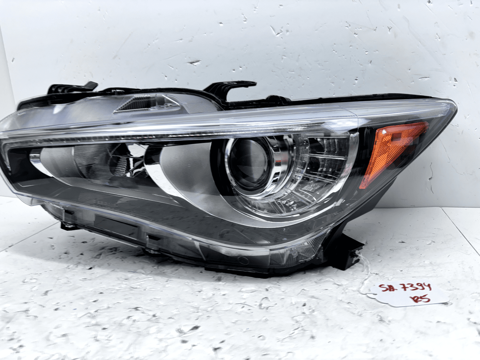 NICE 2014-2017 Infiniti Q50 LED Front Left CAPA Headlight - Image 2