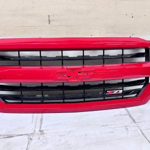 2016-2018 Chevy Silverado 1500 Z71 Red Front OEM Grille 23485656