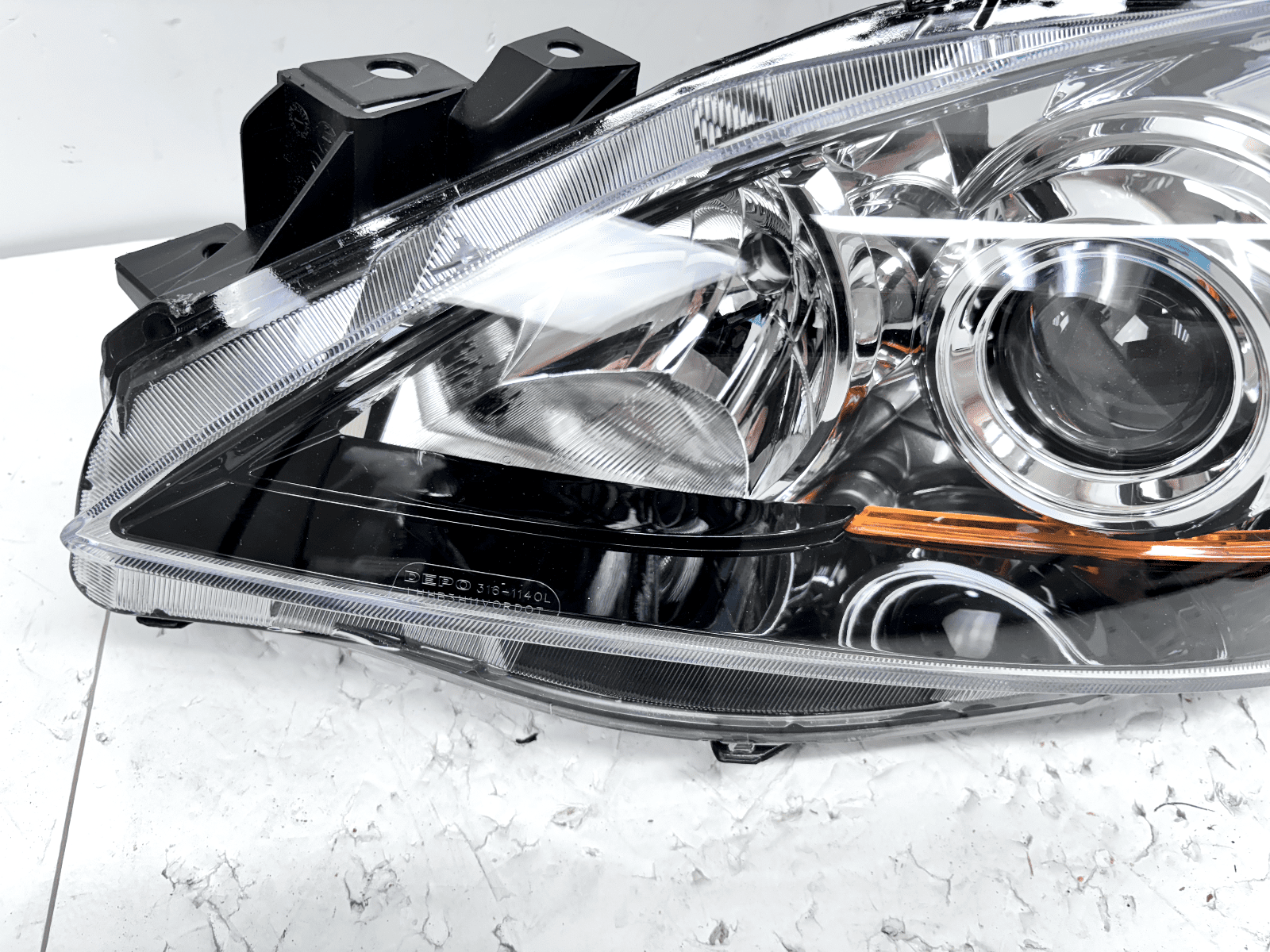 2010-2013 Mazda3 Halogen Front Left CAPA Headlight bbm4510loh - Image 6