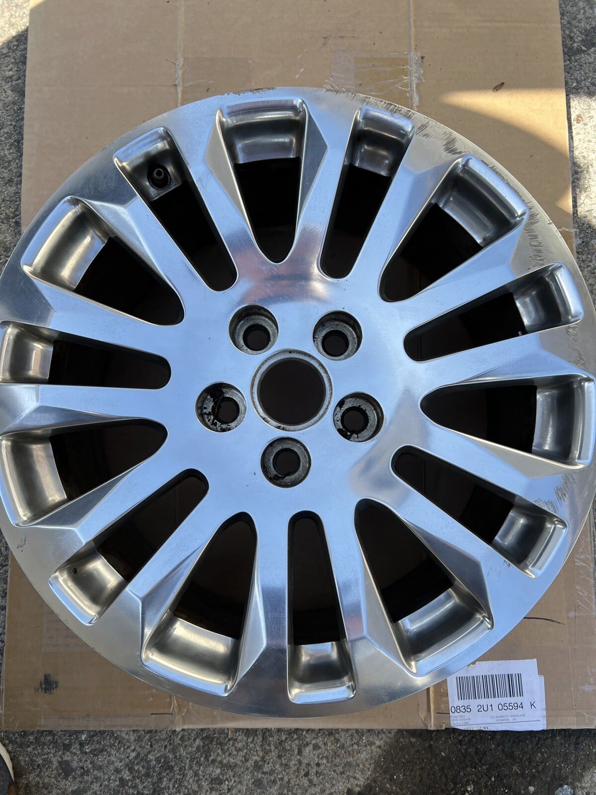 2010-2014 Cadillac CTS Polished 18x8.5 Inch OEM Wheel Rim
